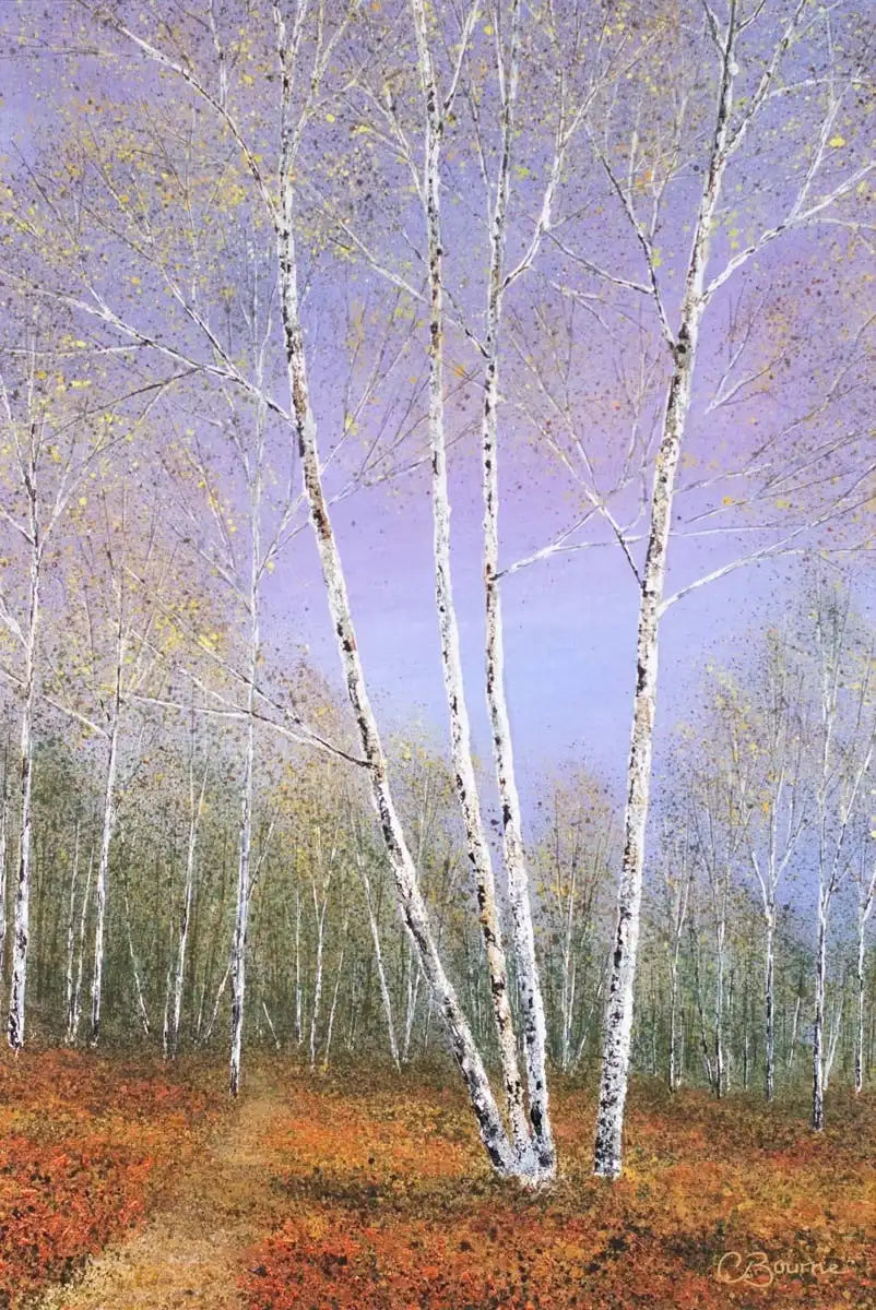 Glorious Walk with Heaven in Mind - SOLD by artist Chris Bourne - Wyecliffe Galleries