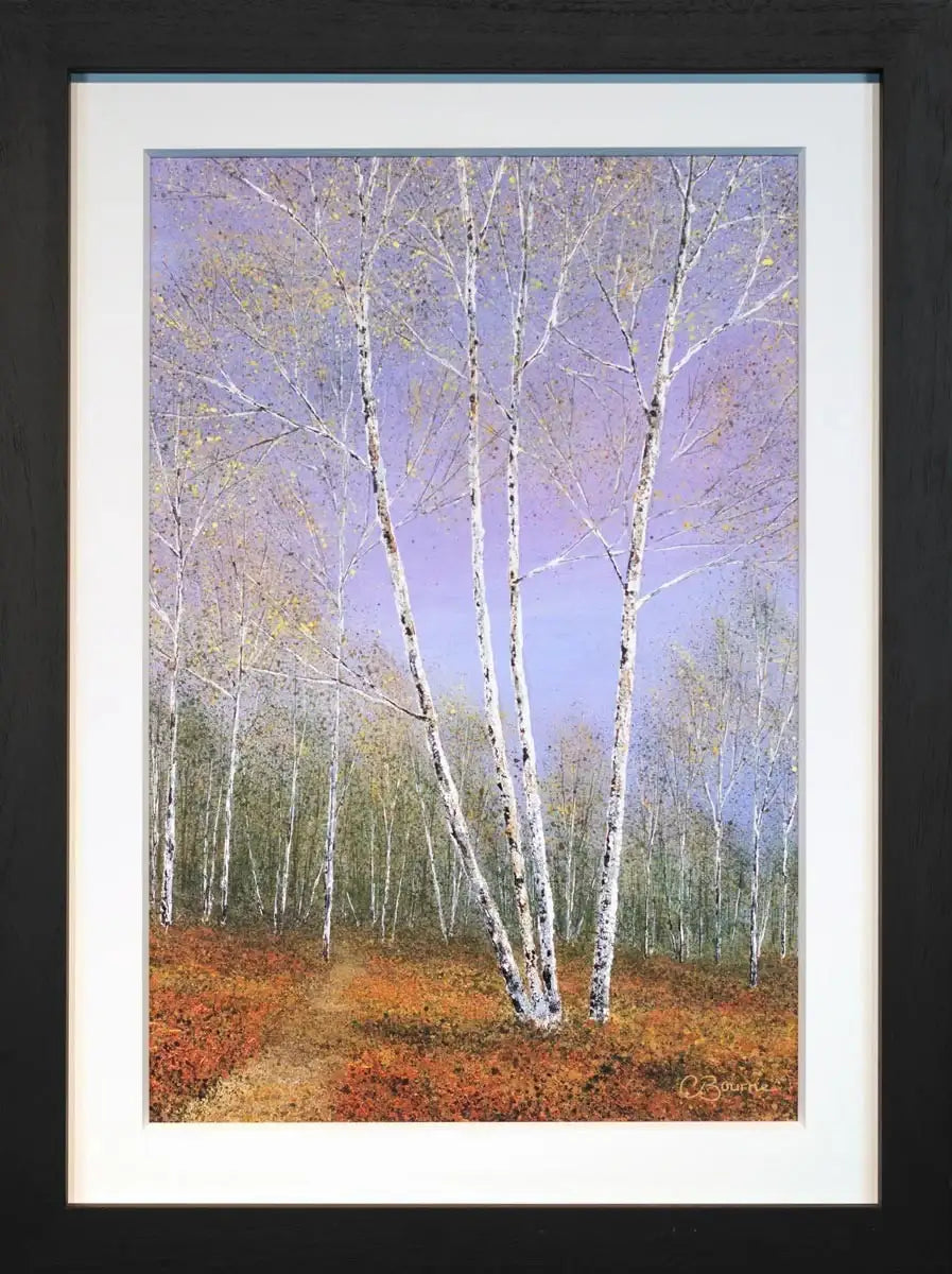 Glorious Walk with Heaven in Mind - SOLD by artist Chris Bourne - Wyecliffe Galleries