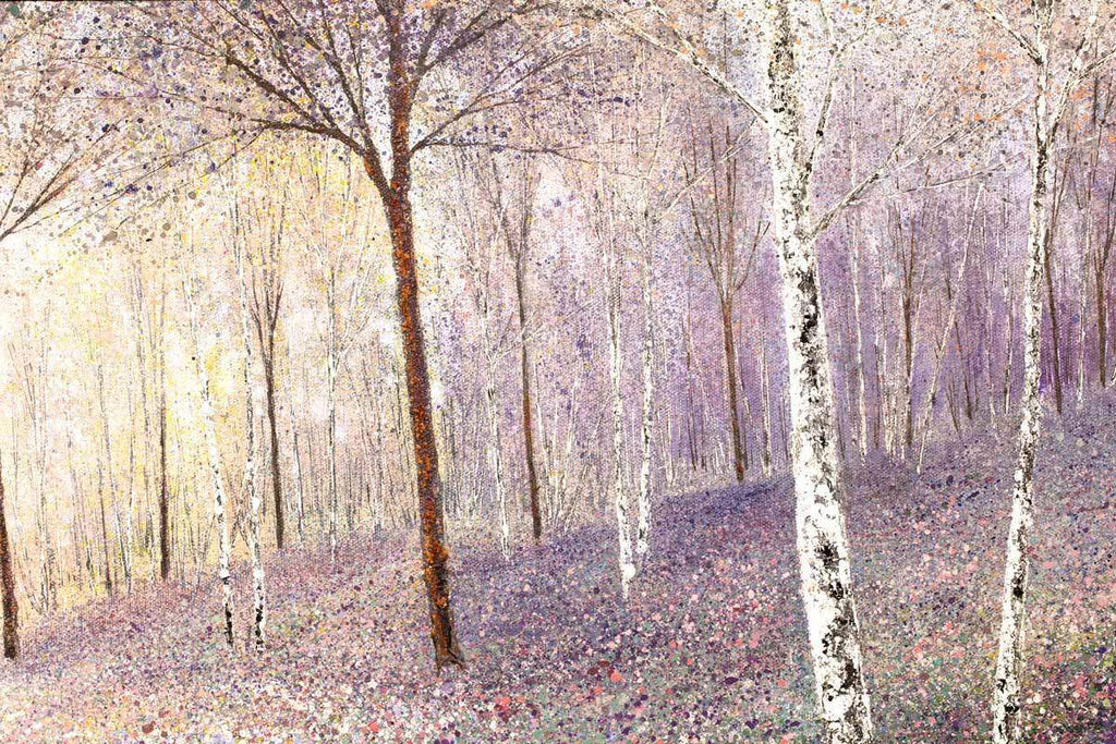 The Walkway - Original - SOLD by artist Chris Bourne - Wyecliffe Galleries