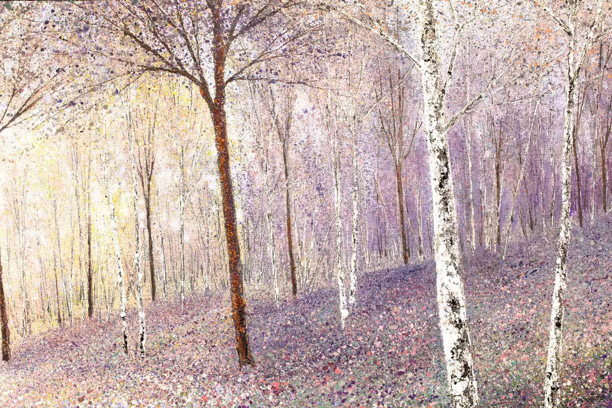 The Walkway - Original - SOLD by artist Chris Bourne - Wyecliffe Galleries