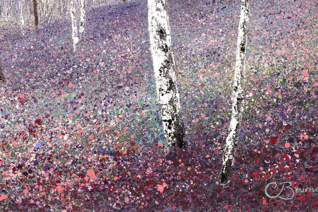 The Walkway - Original - SOLD by artist Chris Bourne - Wyecliffe Galleries