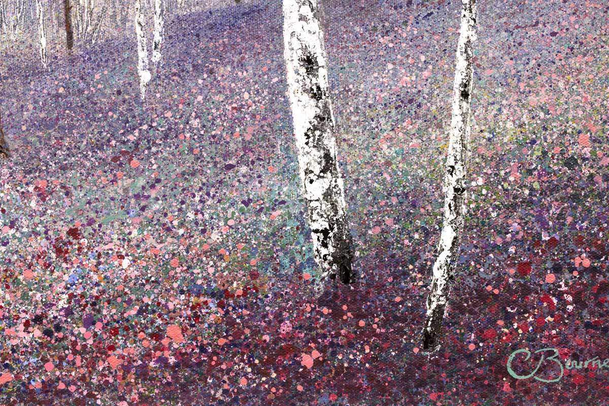 The Walkway - Original - SOLD by artist Chris Bourne - Wyecliffe Galleries