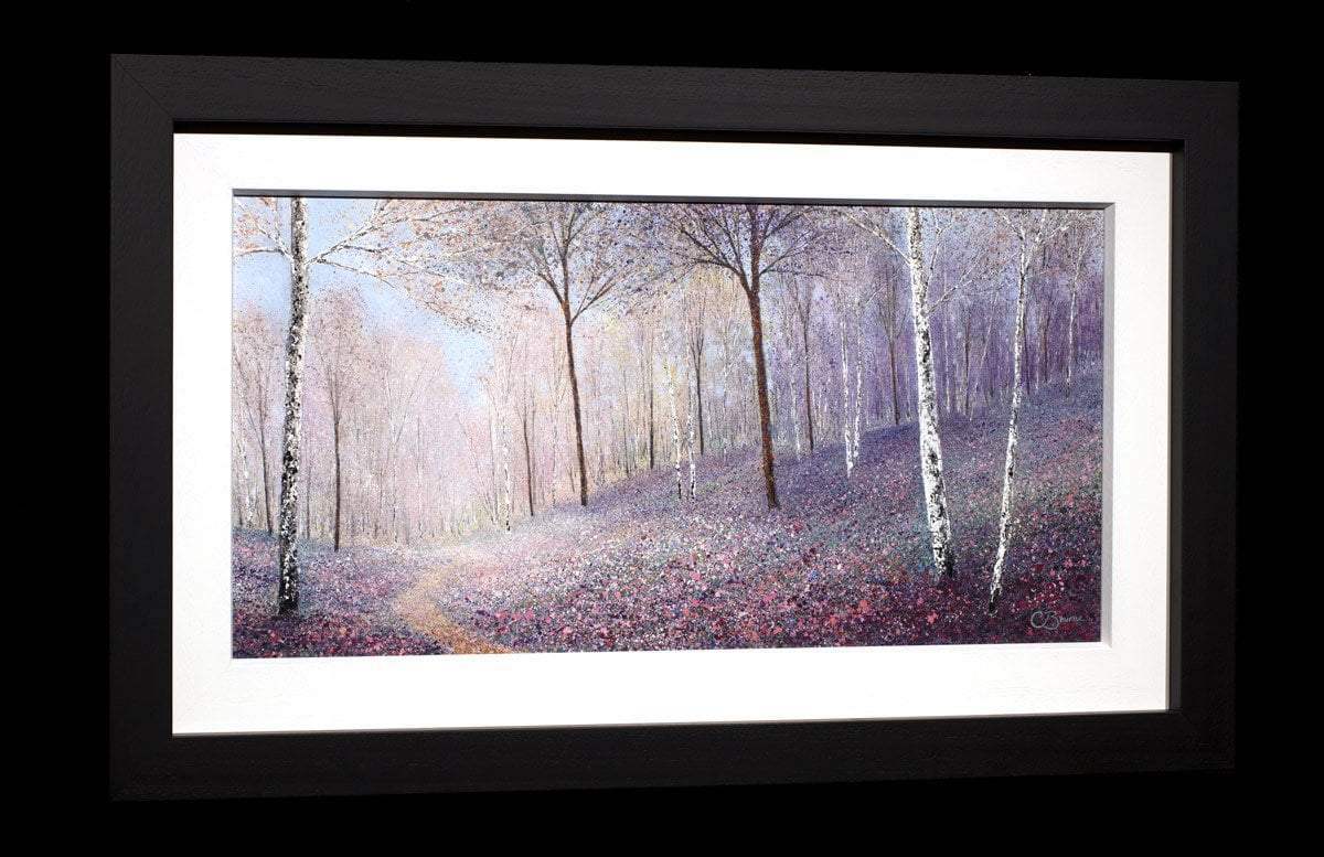 The Walkway - Original - SOLD by artist Chris Bourne - Wyecliffe Galleries