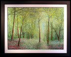Summer Woodland - SOLD by artist Chris Bourne - Wyecliffe Galleries