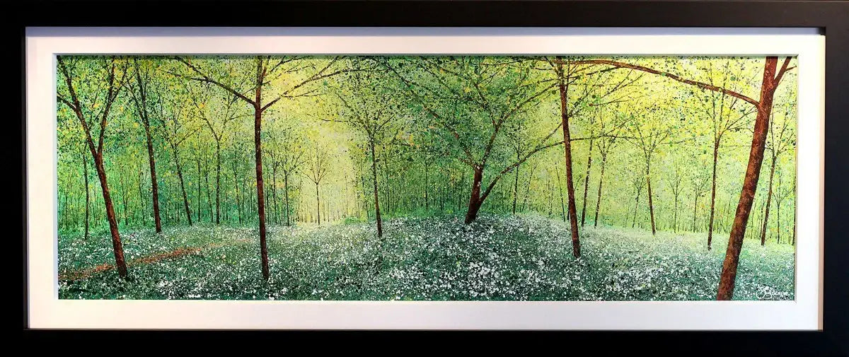 The Pathway (Spring) - SOLD by artist Chris Bourne - Wyecliffe Galleries