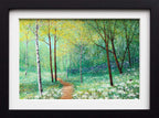 Walking through Daisies - Original - SOLD by artist Chris Bourne - Wyecliffe Galleries
