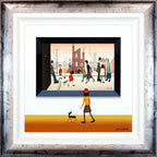 A Busier Street - SOLD by artist Chris Chapman - Wyecliffe Galleries