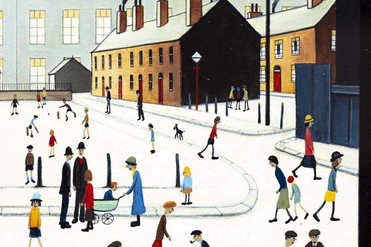 A Busy Weekend -Original - SOLD by artist Chris Chapman - Wyecliffe Galleries