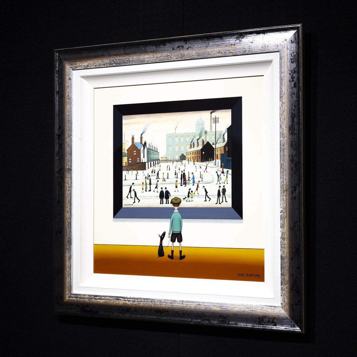 A Busy Weekend -Original - SOLD by artist Chris Chapman - Wyecliffe Galleries