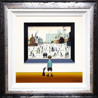 A Busy Weekend -Original - SOLD by artist Chris Chapman - Wyecliffe Galleries