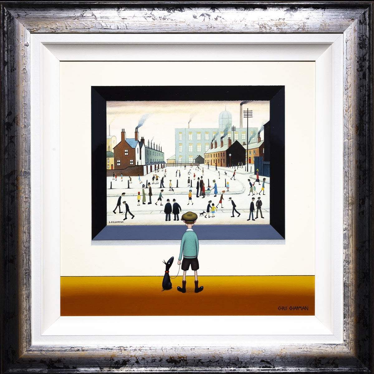 A Busy Weekend -Original - SOLD by artist Chris Chapman - Wyecliffe Galleries