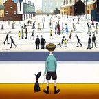 A Busy Weekend -Original - SOLD by artist Chris Chapman - Wyecliffe Galleries