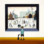 A Busy Weekend -Original - SOLD by artist Chris Chapman - Wyecliffe Galleries