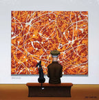 A Pondering Pooch - SOLD by artist Chris Chapman - Wyecliffe Galleries