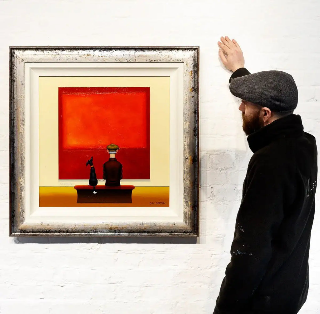 Abstract Thoughts - Original - SOLD by artist Chris Chapman - Wyecliffe Galleries