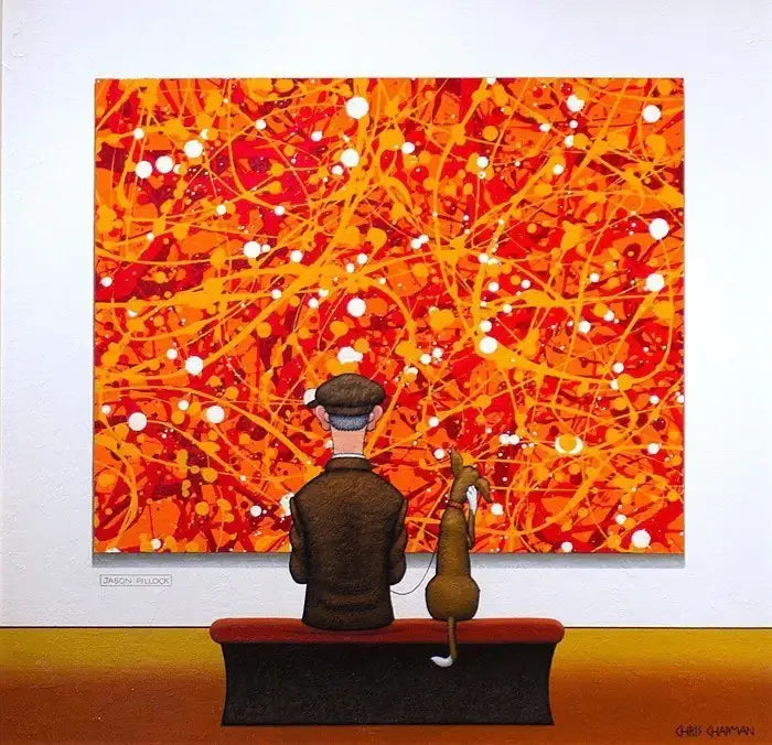 Arthur & Archie - SOLD by artist Chris Chapman - Wyecliffe Galleries