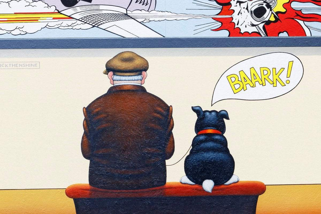 Baark! - Edition by artist Chris Chapman - Wyecliffe Galleries