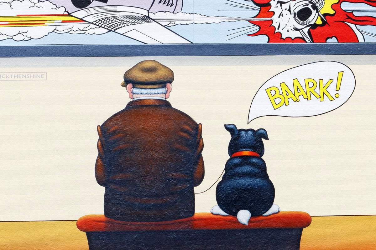 Baark! - Edition by artist Chris Chapman - Wyecliffe Galleries