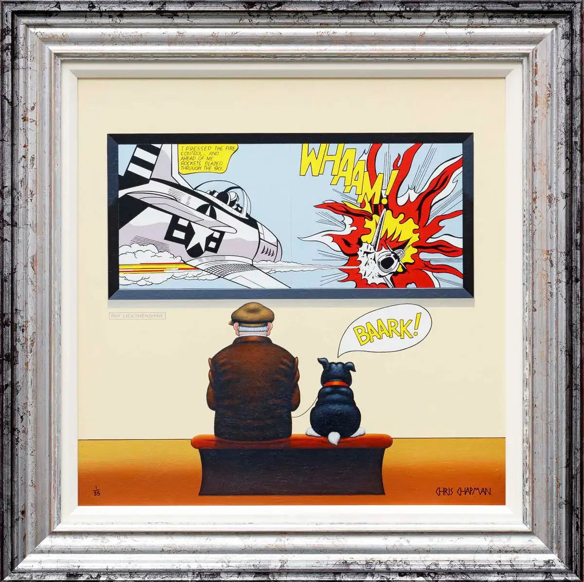 Baark! - Edition by artist Chris Chapman - Wyecliffe Galleries