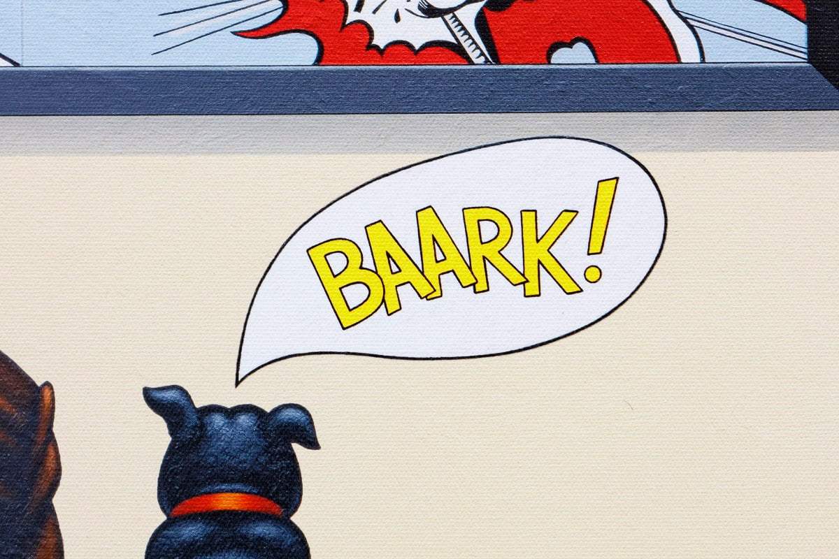 Baark! - Edition by artist Chris Chapman - Wyecliffe Galleries