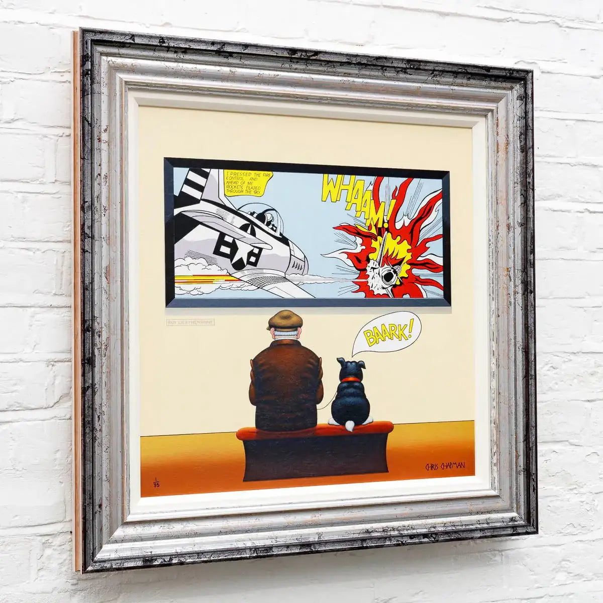 Baark! - Edition by artist Chris Chapman - Wyecliffe Galleries