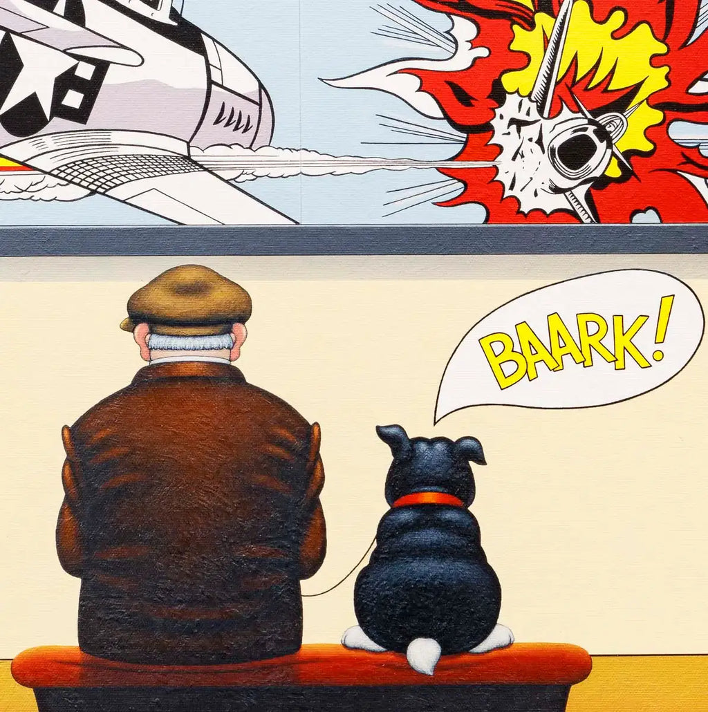 Baark! - Edition by artist Chris Chapman - Wyecliffe Galleries