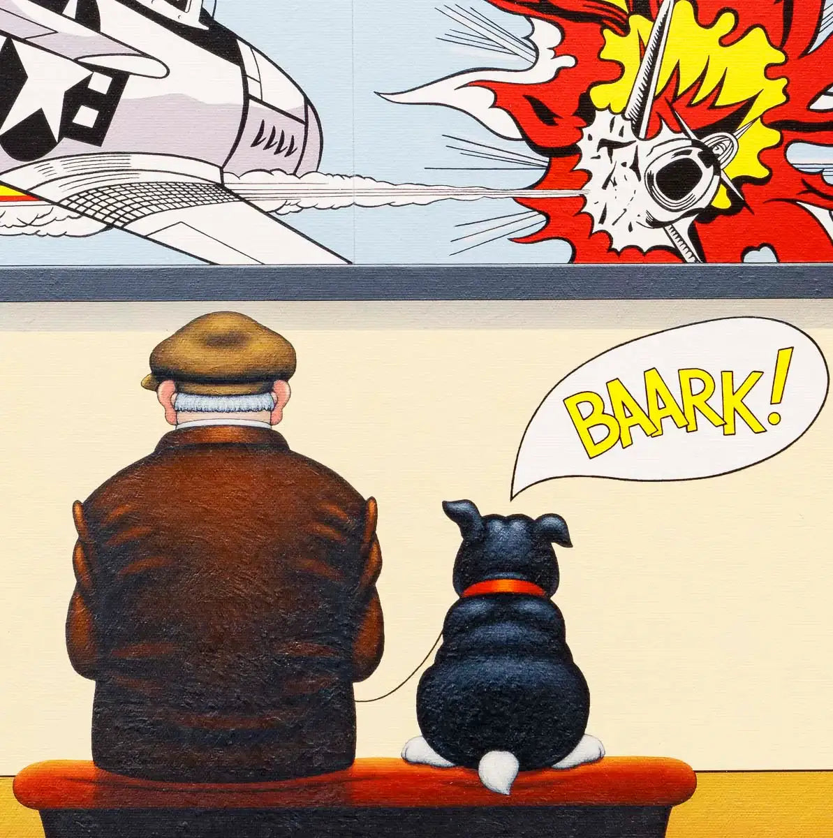 Baark! - Edition by artist Chris Chapman - Wyecliffe Galleries