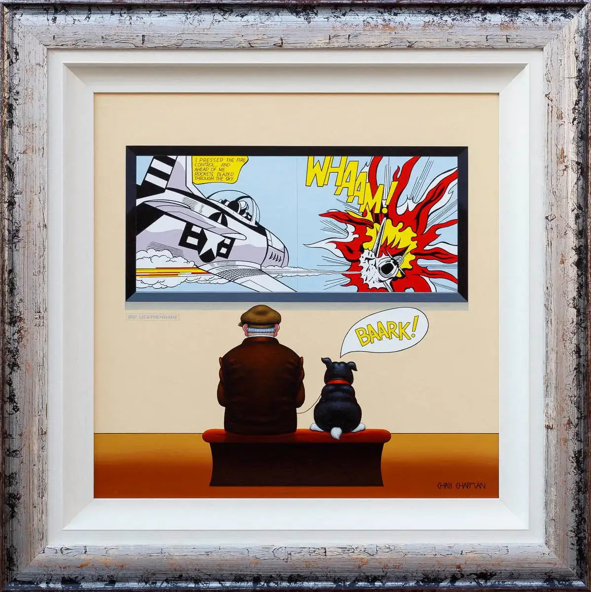 Baark! - Original - SOLD by artist Chris Chapman - Wyecliffe Galleries