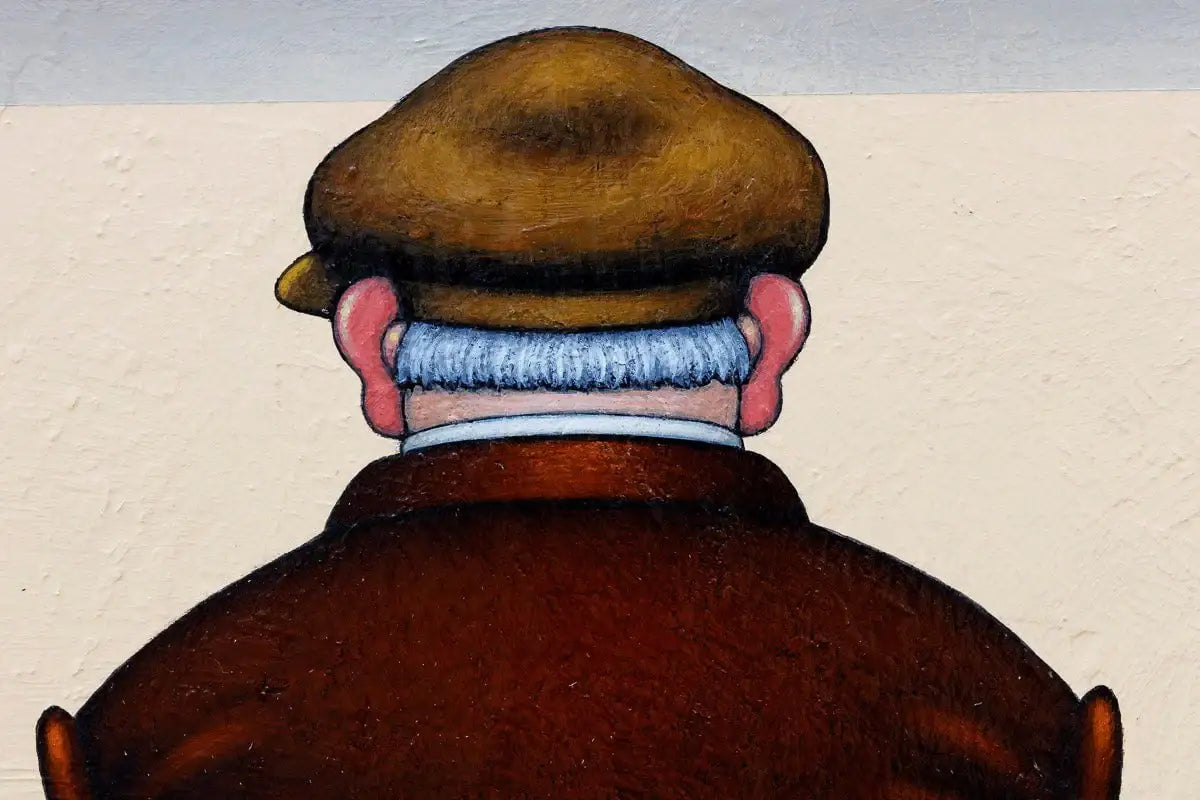 Baark! - Original - SOLD by artist Chris Chapman - Wyecliffe Galleries