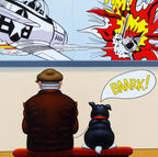 Baark! - Original - SOLD by artist Chris Chapman - Wyecliffe Galleries