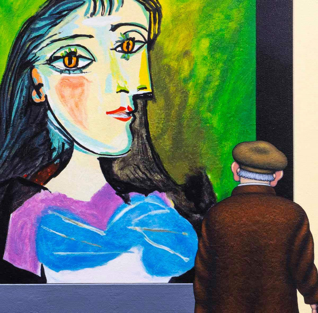 Borderline Collie - Edition by artist Chris Chapman - Wyecliffe Galleries