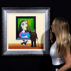 Borderline Collie - Edition by artist Chris Chapman - Wyecliffe Galleries