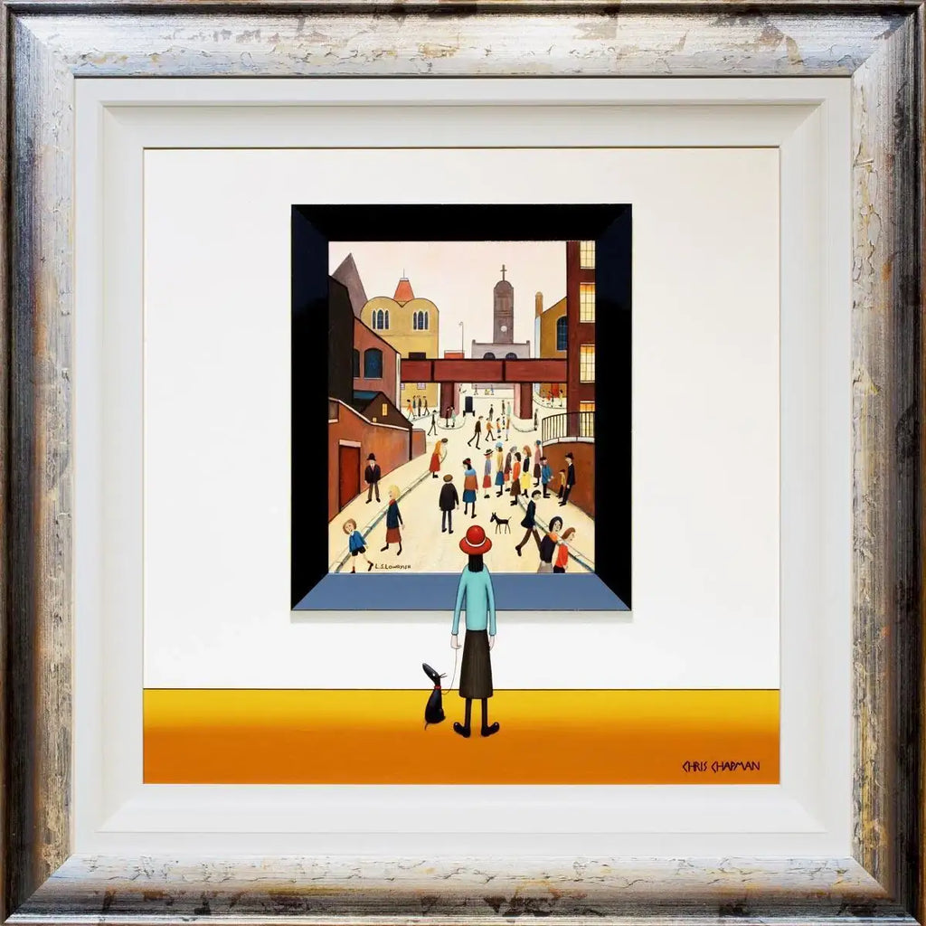 Bridge Street - SOLD by artist Chris Chapman - Wyecliffe Galleries