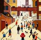 Bridge Street - SOLD by artist Chris Chapman - Wyecliffe Galleries