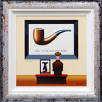 Ceci N'est Pas Un Chien - Original - SOLD by artist Chris Chapman - Wyecliffe Galleries