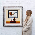 Ceci N'est Pas Un Chien - Original - SOLD by artist Chris Chapman - Wyecliffe Galleries