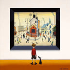 Church Road - Original - SOLD by artist Chris Chapman - Wyecliffe Galleries