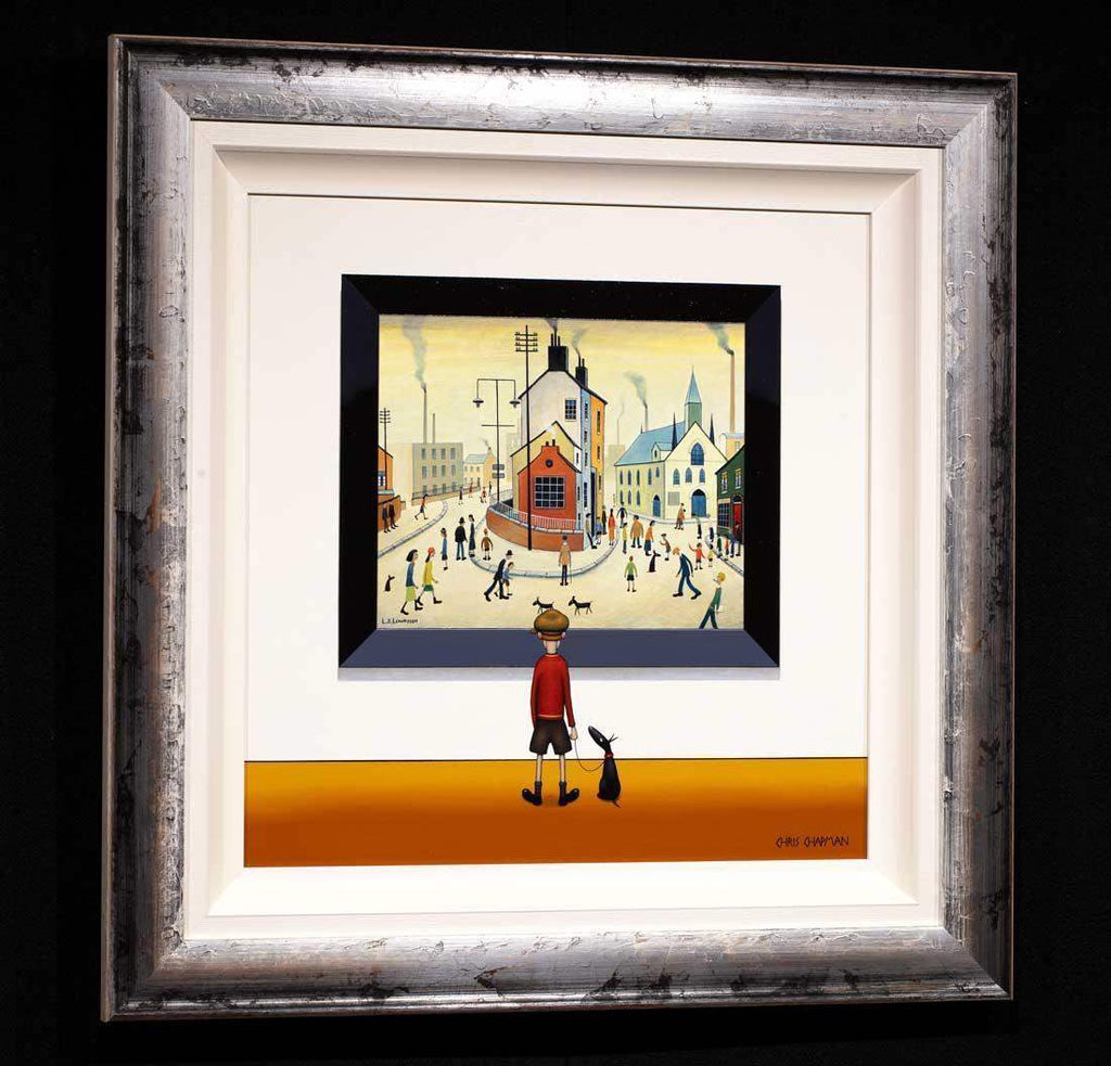 Church Road - Original - SOLD by artist Chris Chapman - Wyecliffe Galleries