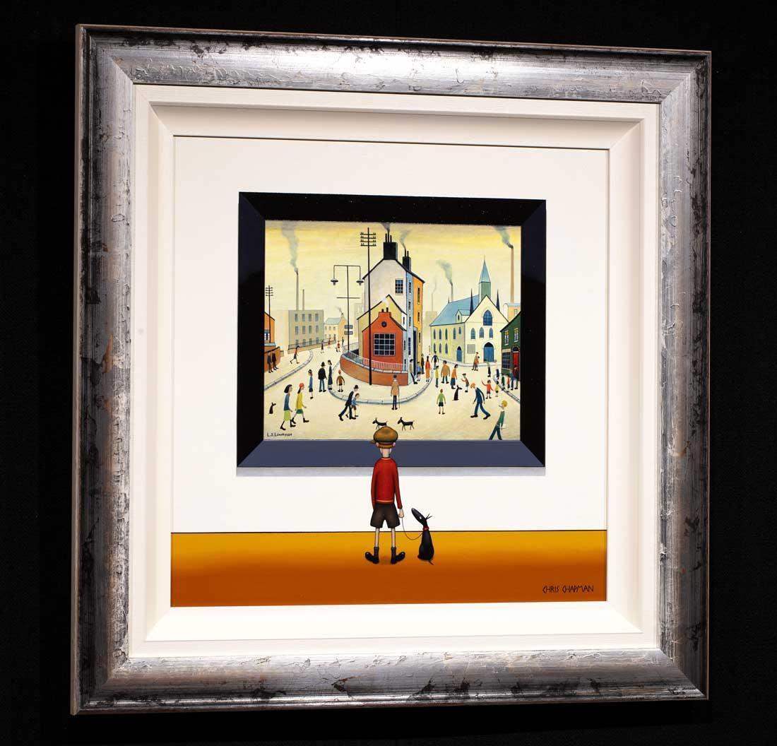 Church Road - Original - SOLD by artist Chris Chapman - Wyecliffe Galleries