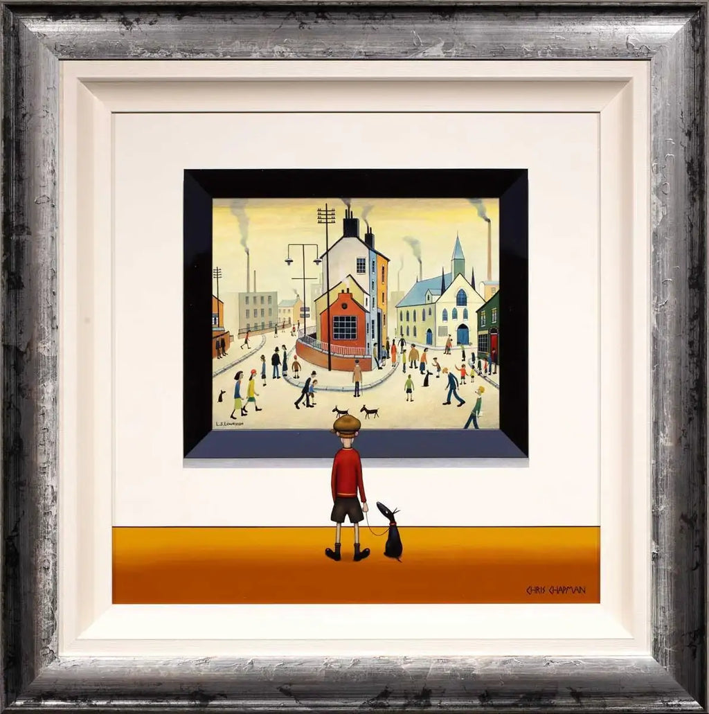 Church Road - Original - SOLD by artist Chris Chapman - Wyecliffe Galleries