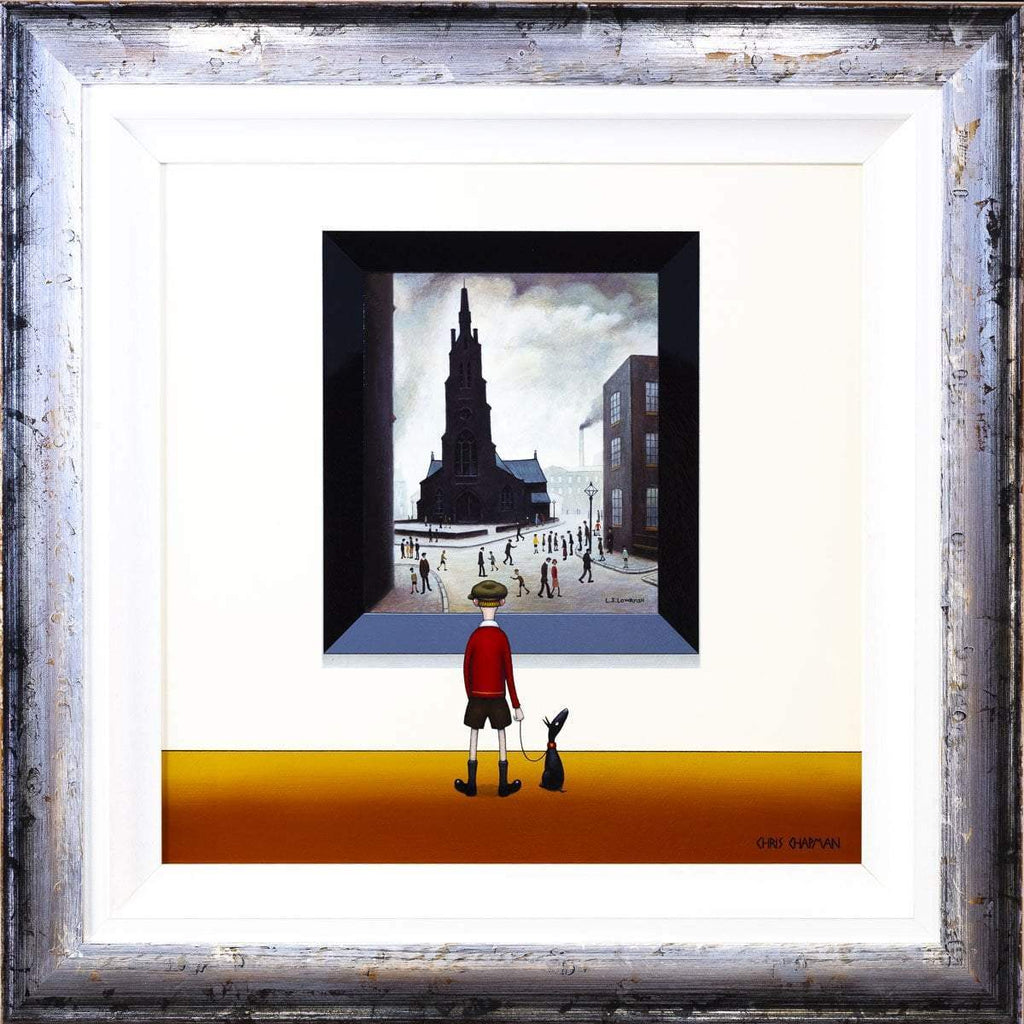 Church Square - Original - SOLD by artist Chris Chapman - Wyecliffe Galleries