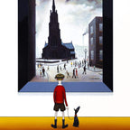 Church Square - Original - SOLD by artist Chris Chapman - Wyecliffe Galleries