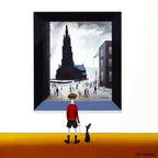 Church Square - Original - SOLD by artist Chris Chapman - Wyecliffe Galleries