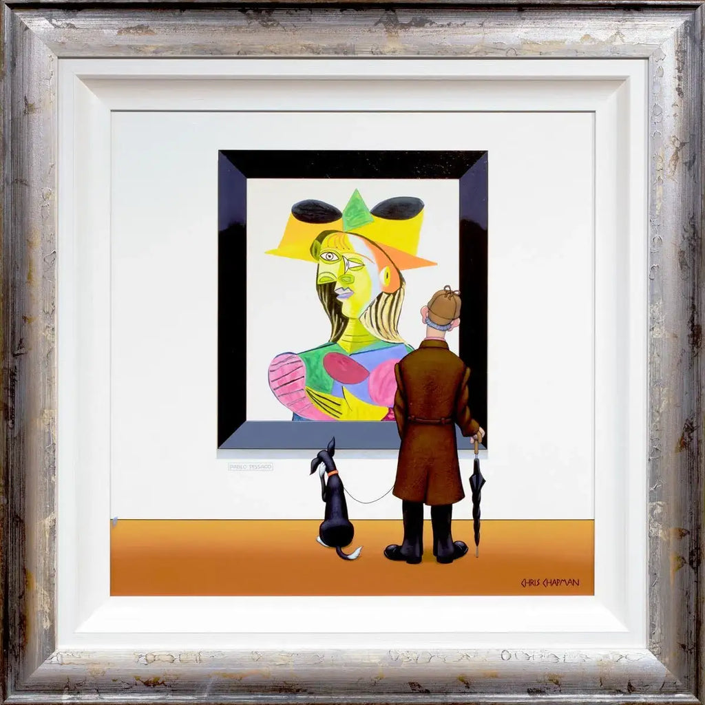 Confused Cannie - SOLD by artist Chris Chapman - Wyecliffe Galleries