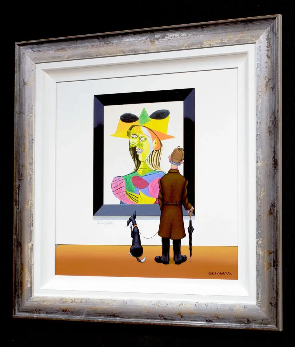 Confused Cannie - SOLD by artist Chris Chapman - Wyecliffe Galleries