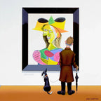 Confused Cannie - SOLD by artist Chris Chapman - Wyecliffe Galleries