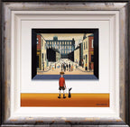 Cricket in the Street - Original - SOLD by artist Chris Chapman - Wyecliffe Galleries