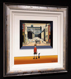 Cricket in the Street - Original - SOLD by artist Chris Chapman - Wyecliffe Galleries