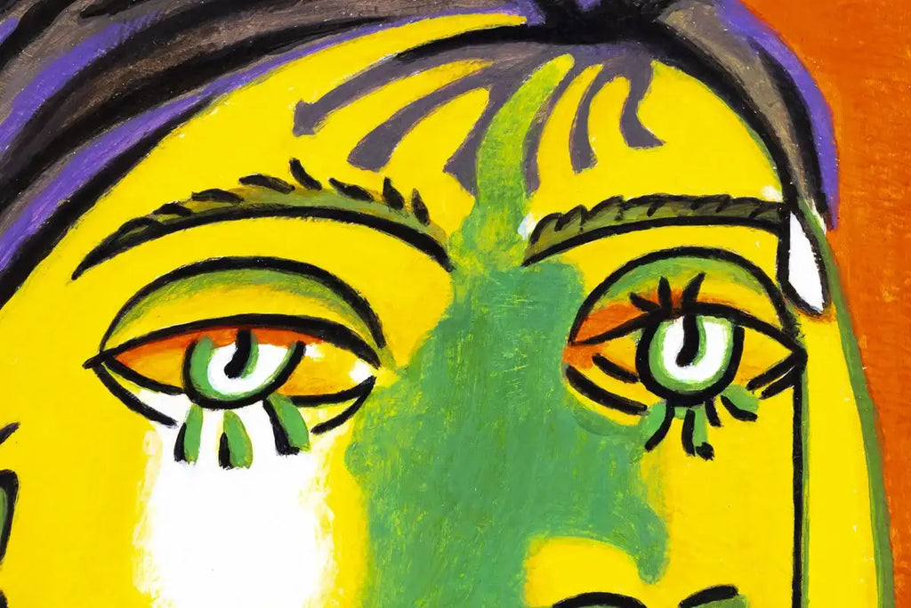 Cubist Collie - Original - SOLD by artist Chris Chapman - Wyecliffe Galleries