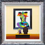 Cubist Crazy - Edition - SOLD by artist Chris Chapman - Wyecliffe Galleries